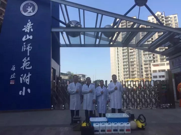 開學倒計時，學校除甲醛讓熊孩子們元氣滿滿迎接新學期！